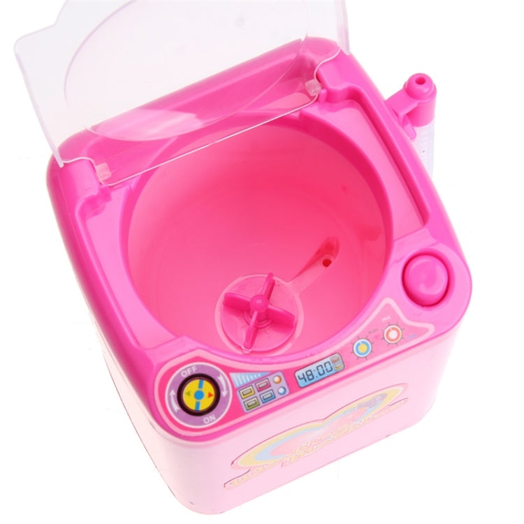 Mini Electric Washing Machine Pretend Play Children Furniture Toys(Pink) - Pretend Play Toys by buy2fix | Online Shopping UK | buy2fix