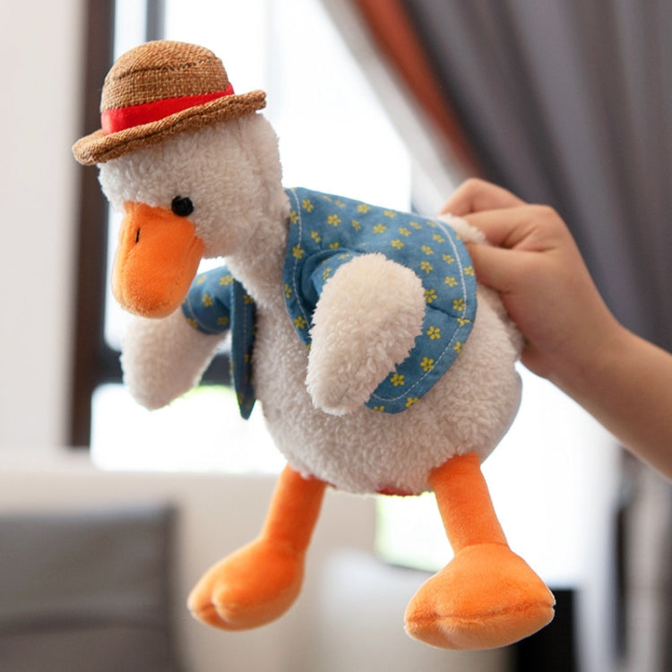 Repeat Duck Tricky Duck Learn Talking Singing Plush Duck Toy, Style:Remote Control+Recording - Electronic Pets by buy2fix | Online Shopping UK | buy2fix