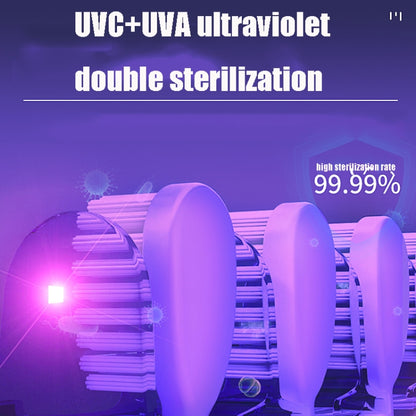 YZZ-XX01 Intelligent Sensor Toothbrush Sterilizer Automatically Turns On UVC Ultraviolet Sterilization Toothbrush Sterilization Box(White) - Toothbrush Sanitizer by buy2fix | Online Shopping UK | buy2fix