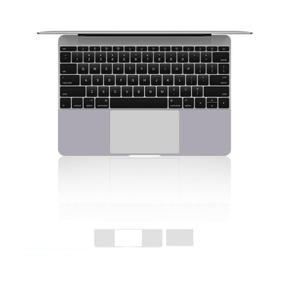 JRC 2 in 1 Laptop Palm Rest Sticker + Touchpad Film Set For MacBook Air 13.3 inch A2179 (2020)(Silver) - Protector Sticker by JRC | Online Shopping UK | buy2fix