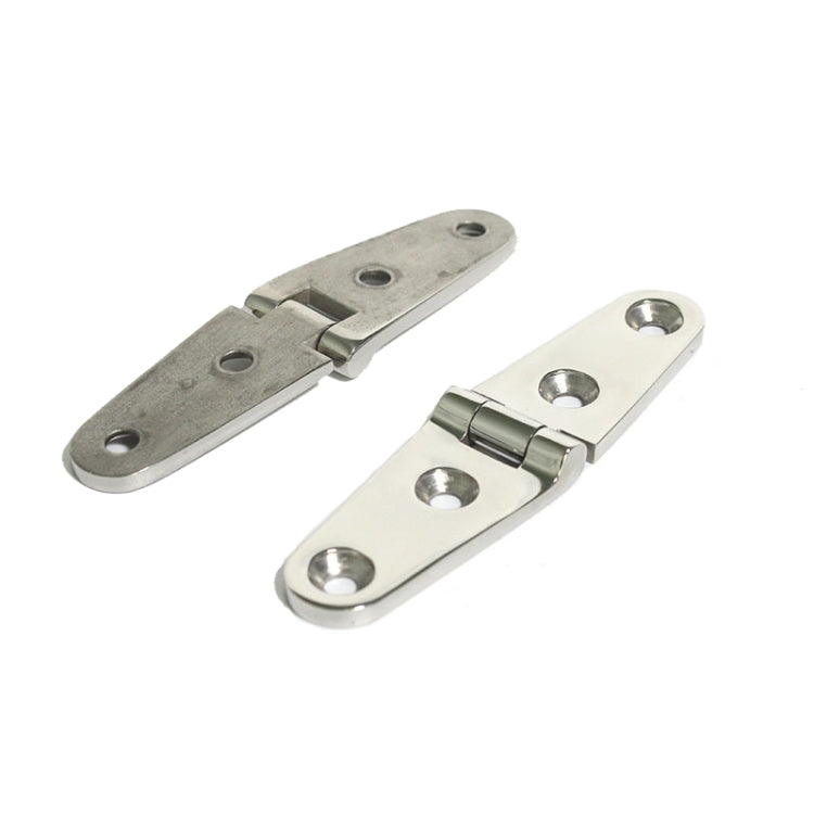 Four-Hole Stainless Steel Hinge 316 Flat Open Bearing Hinge, Specification: 103 x 27mm - Marine Accessories & Parts by buy2fix | Online Shopping UK | buy2fix