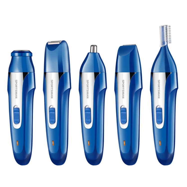 SPORTSMAN SM-420 Electric Mini Shaving Knife Eyebrow Trimmer Multifunctional Nose Hair Trimmer(Blue) - Electric Shavers by SPORTSMAN | Online Shopping UK | buy2fix