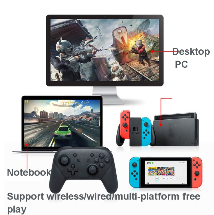 L-0326 Wireless Gamepad For Switch Pro,Style: Monster Hunter - Full Function HD Edition - Gamepads by buy2fix | Online Shopping UK | buy2fix