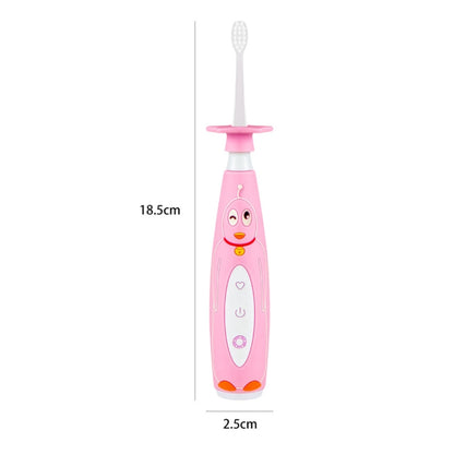 A3 Silicone Soft Sonic Electric Toothbrush(Orange) - Toothbrushes by buy2fix | Online Shopping UK | buy2fix