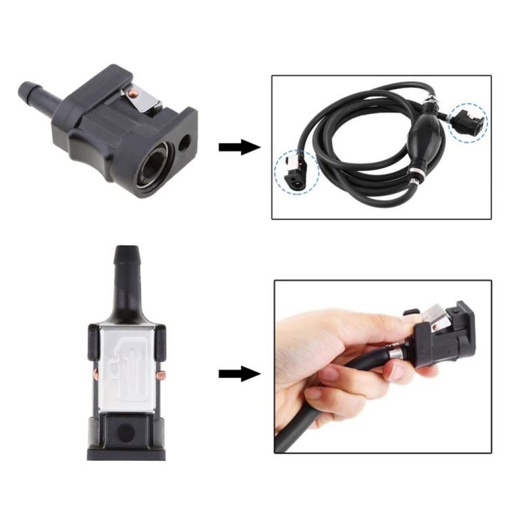Yacht Fuel Connector For Yamaha Outboard Motor, Specification: Machine End Female Connector - Marine Accessories & Parts by buy2fix | Online Shopping UK | buy2fix