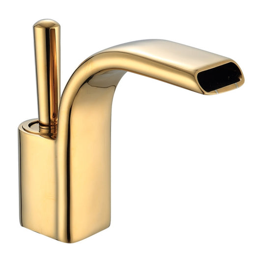 Bathroom All Copper Basin Hot And Cold Water Faucet, Specification: Gold - Faucets & Accessories by buy2fix | Online Shopping UK | buy2fix