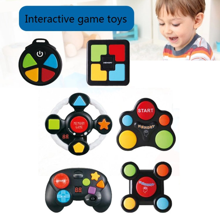 Children Educational Memory Training Game Machine, Style: Shaped - Pocket Console by buy2fix | Online Shopping UK | buy2fix