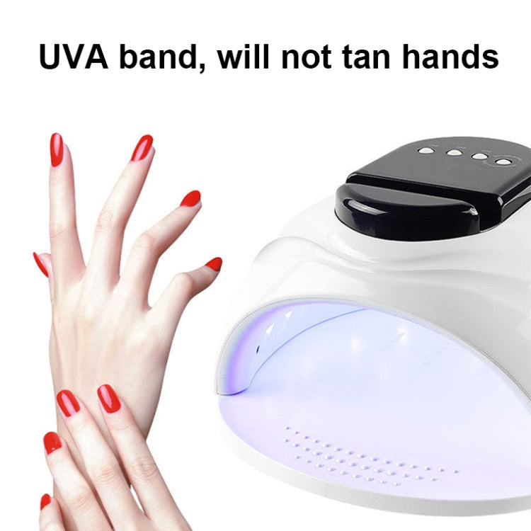 M5Plus 168W 42UV/LED Intelligent Induction Nail Lamp with Phone Holder Function(EU Plug) - Nail Dryers by buy2fix | Online Shopping UK | buy2fix