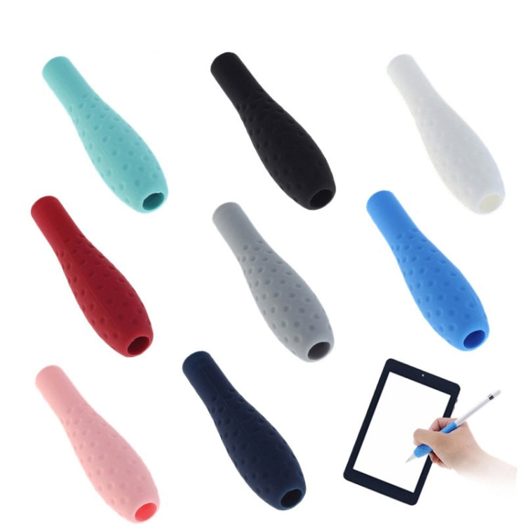 Tablet Stylus Pencil Silicone Case For Apple Pencil 1/2 Gen(Gray) - Pencil Accessories by buy2fix | Online Shopping UK | buy2fix