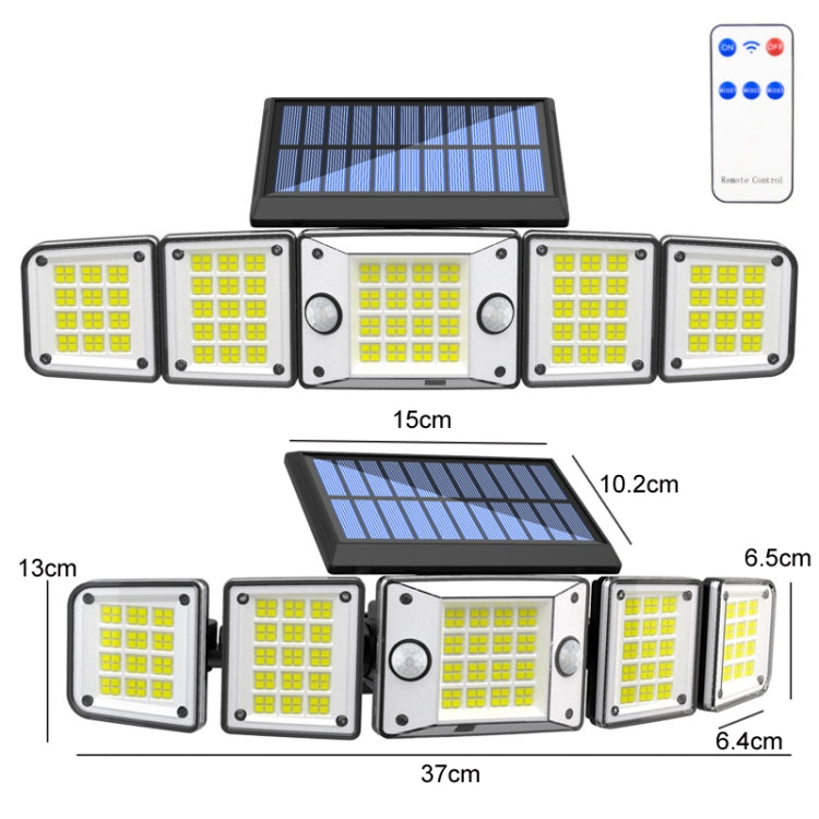 Outdoor Waterproof Solar Human Body Double Induction Wall Light, Specification: TY10710 Split - Solar Lights by buy2fix | Online Shopping UK | buy2fix