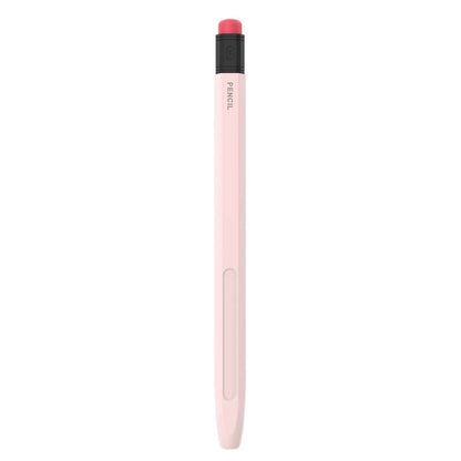 For Apple Pencil 1 AhaStyle PT180-2 Silicone Protective Case Anti-Slip And Anti-Drop Capacitive Pen Case(Pink) - Pencil Accessories by AhaStyle | Online Shopping UK | buy2fix