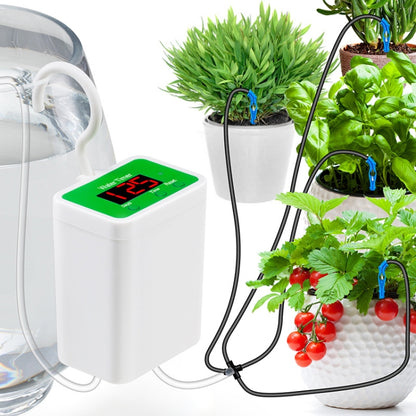 Household Intelligent Drip Irrigation Automatic Watering Timing Machine, Specification: Water 2 Potted Plants - Watering & Irrigation by buy2fix | Online Shopping UK | buy2fix