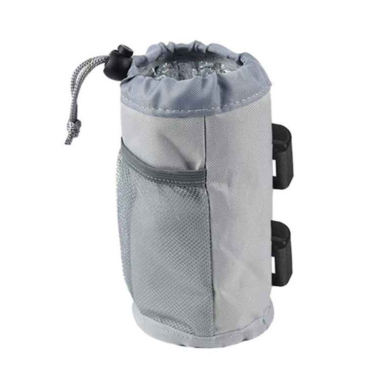 Bicycle Water Cup Holder Stroller Hanging Bottle Bag(Grey) - Bicycle Bags by buy2fix | Online Shopping UK | buy2fix