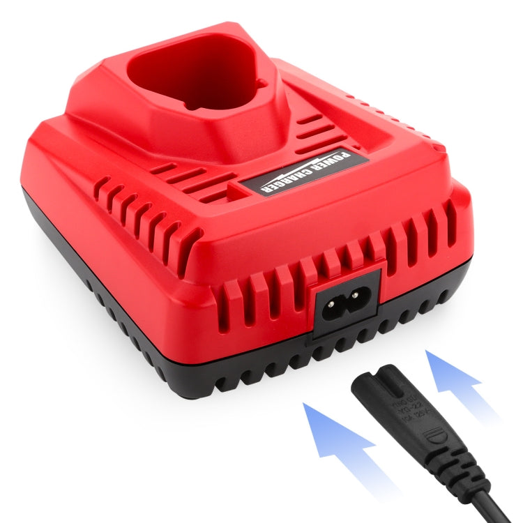 N12 For Milwaukee 10.8/12V Electric Tool Lithium Battery Fast Charger, Plug: EU - Electric Saws & Accessories by buy2fix | Online Shopping UK | buy2fix