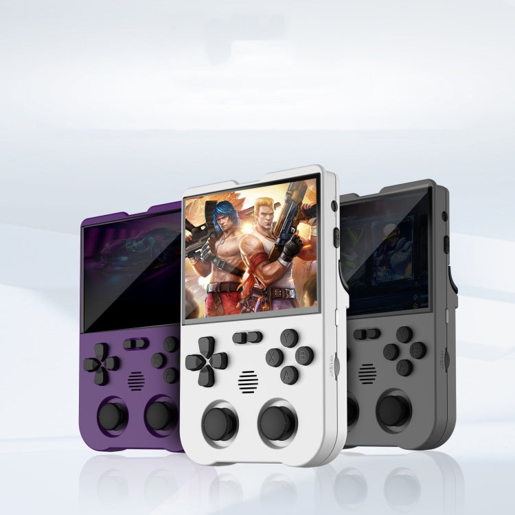 AMPOWN XU10 Handheld Game Console 3.5-Inch IPS Screen Linux System Portable Video Arcade 128G(Purple) - Pocket Console by AMPOWN | Online Shopping UK | buy2fix