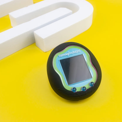 For Tamagotchi Uni (2023) Pet Game Machine Silicone Protection Case(Black) - Accessories by buy2fix | Online Shopping UK | buy2fix