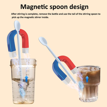 10000rpm/Min Magnetic Levitation Electric Coffee Stirrer Milk Shaker With Cup Gift Box(Blue) - Coffee Tools by buy2fix | Online Shopping UK | buy2fix