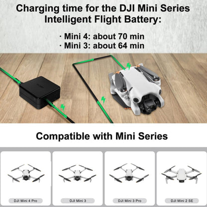 LKTOP 100W USB-C / Type-C Desktop Charger Adapter For DJI Mini Series/Air 3/Mavic 3 Series Battery(US Plug) - Cable & Adapter by LKTOP | Online Shopping UK | buy2fix