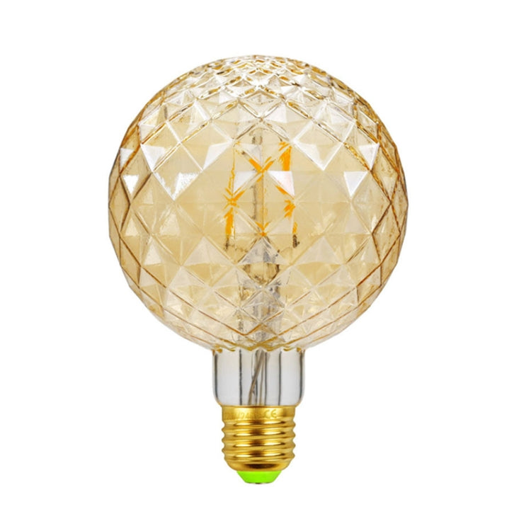 E27 Screw Port LED Vintage Light Shaped Decorative Illumination Bulb, Style: G95 Inner Pineapple Gold color(110V 4W 2700K) - LED Blubs & Tubes by buy2fix | Online Shopping UK | buy2fix
