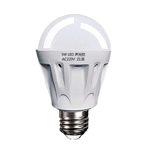 E27 LED Sound/Light Control Bulb Stair Corridor Human Body Sensor Light, Power: 9W(High-quality) - LED Blubs & Tubes by buy2fix | Online Shopping UK | buy2fix
