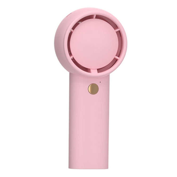 Mini Turbo Handheld Electrical Fan Portable USB Rechargeable Small Fan(Pink) - Electric Fans by buy2fix | Online Shopping UK | buy2fix