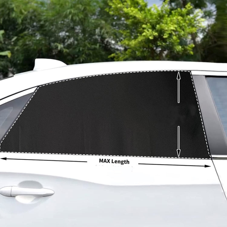 Car Sun Protection Anti-mosquito Window Zipper Sunshade(Front Window (Main+Auxiliary)) - Window Foils & Solar Protection by buy2fix | Online Shopping UK | buy2fix