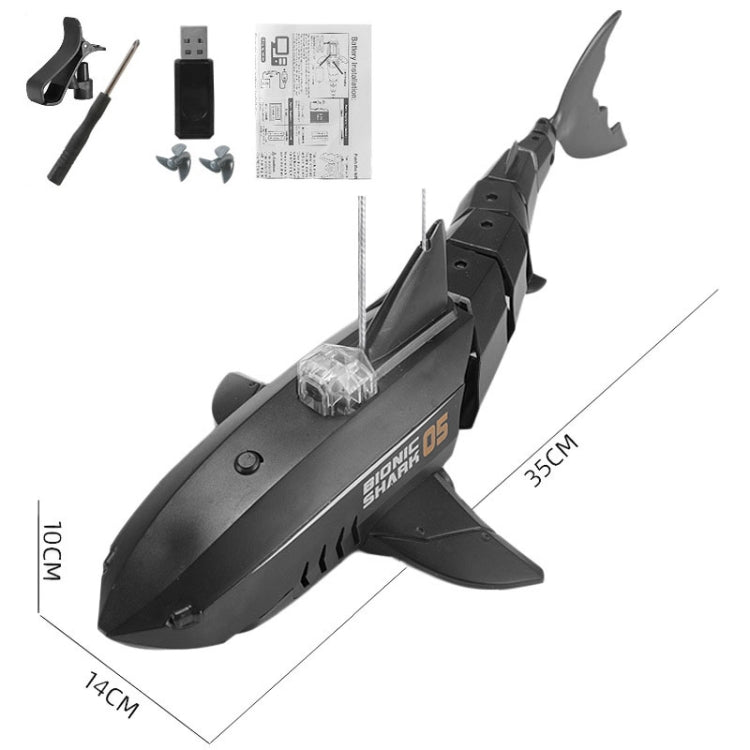 RC Shark Water Toy With Photo And Video Camera Radio Controlled Boat Toy For Children(Black) - RC Cars by buy2fix | Online Shopping UK | buy2fix