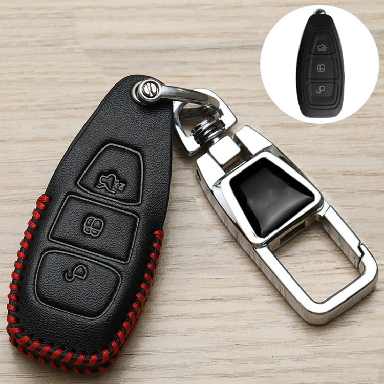 For Ford Car Key Cover Keychain Anti-lost Number Plate, Style: E - Car Key Cases by buy2fix | Online Shopping UK | buy2fix