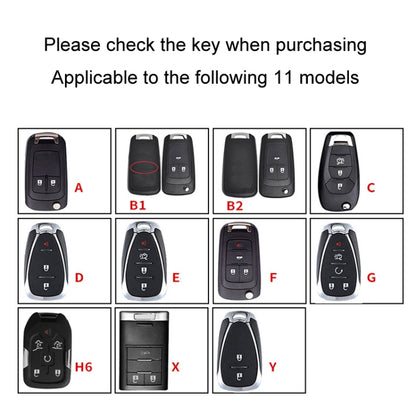 For Chevrolet Car Key Cover Multifunctional Keychain Anti-lost Number Plate, Style: F - Car Key Cases by buy2fix | Online Shopping UK | buy2fix