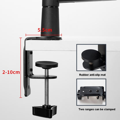 Microphone Stand Desk Mount 360 Degree Adjustable Cantilever Holder - Stand by buy2fix | Online Shopping UK | buy2fix