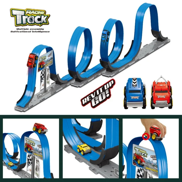 230cm Children Anti-gravity Track Car Assembly Toys DIY Inertia Rebound Magnetic Levitation Racing Car - DIY Developmental Toys by buy2fix | Online Shopping UK | buy2fix