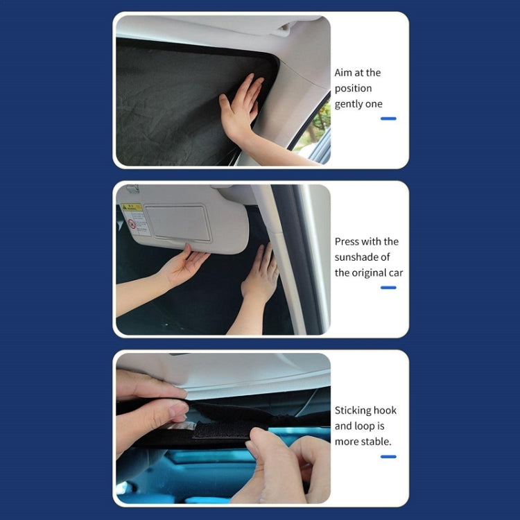 Car Windshield Sun Protection Heat Insulation Special-shaped Sunshade, Size: Large - Window Foils & Solar Protection by buy2fix | Online Shopping UK | buy2fix