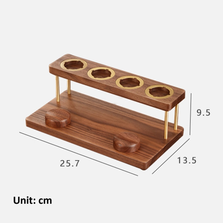 For Dyson Airwrap Walnut Storage Rack Countertop Bracket Organizer - For Dyson Accessories by buy2fix | Online Shopping UK | buy2fix