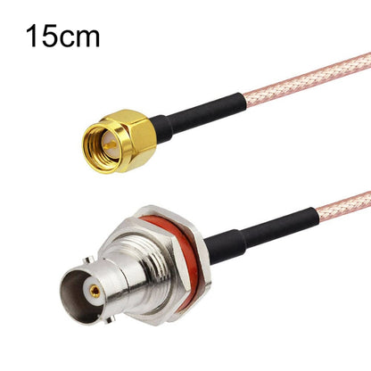 15cm SMA Male To BNC Waterproof Female RG316 Coaxial RF Adapter Cable - Connectors by buy2fix | Online Shopping UK | buy2fix