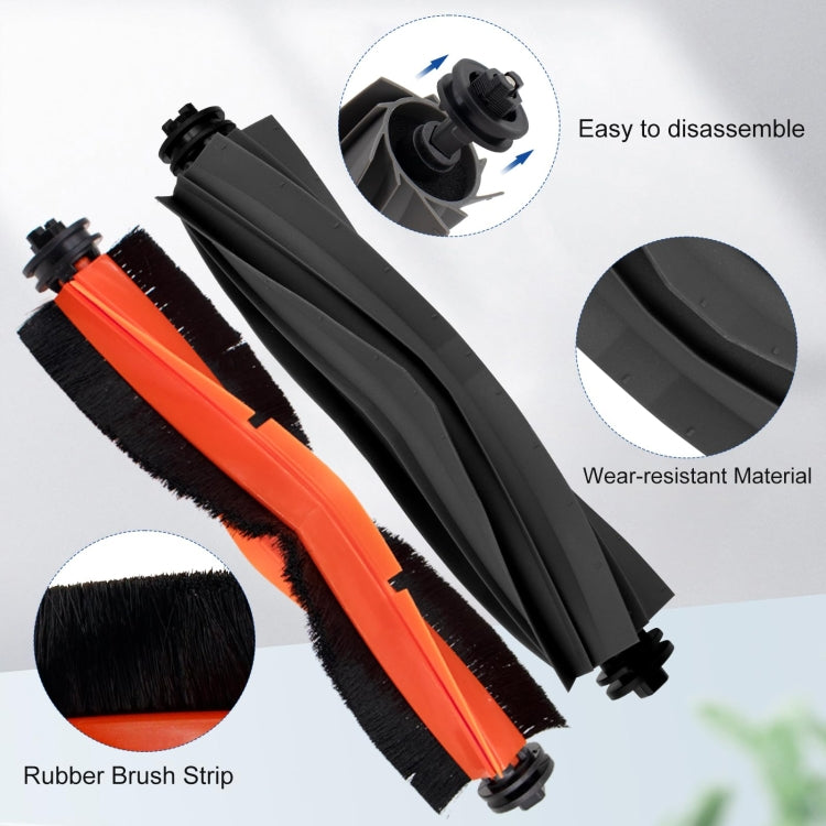 For Dreame L20 Ultra / X20 Pro / X20 Pro Plus Robot Vacuum Accessories 1pair Black Side Brush - For Xiaomi Accessories by buy2fix | Online Shopping UK | buy2fix