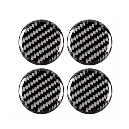 10pcs Car Modification Protection Keyhole Anti-Blocking Sticker(Carbon Fiber Black) - Decorative Sticker by buy2fix | Online Shopping UK | buy2fix