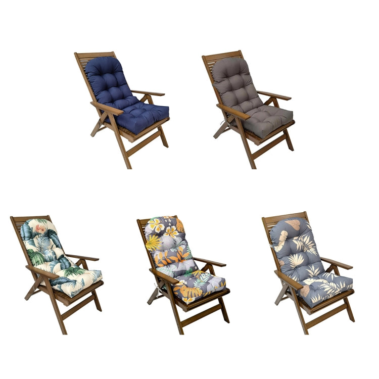 110x50cm Dome Waterproof Sun-proof Garden Folding High Back Chair Cushions, Color: Hawaii Style - Cushions & Pillows by buy2fix | Online Shopping UK | buy2fix