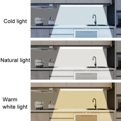 30cm LED Human Sensor Emergency Light USB Tri-color Dimmable Cabinet Lamp - Sensor LED Lights by buy2fix | Online Shopping UK | buy2fix