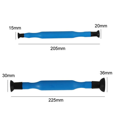 2pcs /Set Manual Valve Suction Cup Grinder Auto Repair Tool(Yellow) - Hand Tool Sets by buy2fix | Online Shopping UK | buy2fix