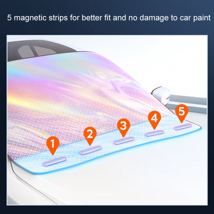 Car Laser Front Windshield Sun Protection Heat Insulation Sunshade, Size: Small - Window Foils & Solar Protection by buy2fix | Online Shopping UK | buy2fix