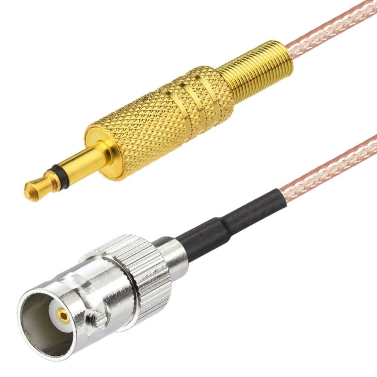 15cm BNC Female To 3.5mm Male Stereo Adapter Coaxial Power Audio RG316 Cable - Connectors by buy2fix | Online Shopping UK | buy2fix