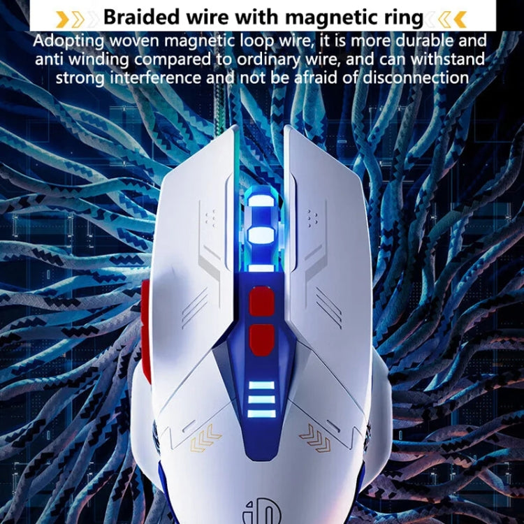 Inphic W9P Glowing Computer Gaming Wired Mouse(Sound Version) - Wired Mice by Inphic | Online Shopping UK | buy2fix