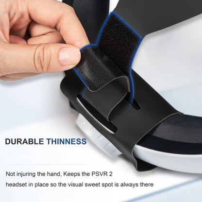 DEVASO For PlayStation VR 2 Double-sided PU Decompression Weight Reduction Headband(Quick Release) - VR Accessories by DEVASO | Online Shopping UK | buy2fix