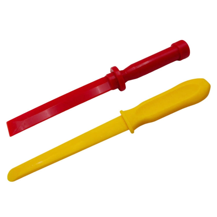 Car Tire Lever Plastic Scraper Repair Tool, Color: Yellow - Tire Repair & Installation Tools by buy2fix | Online Shopping UK | buy2fix