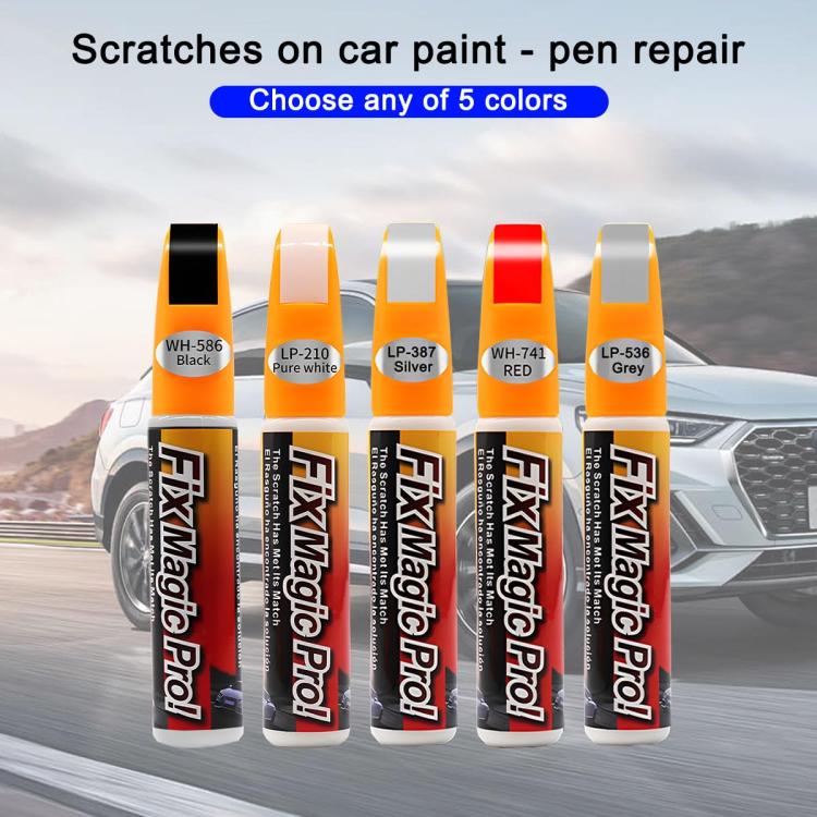 Car Scratch Repair Liquid Paint Touch-Up Pen(Silver) - Auto Paint Pens by buy2fix | Online Shopping UK | buy2fix