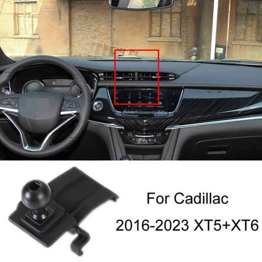 For Cadillac Car Special Mobile Phone Navigation Bracket Base, Model: 16-23 XT5+XT6 - Special Car Holders by buy2fix | Online Shopping UK | buy2fix