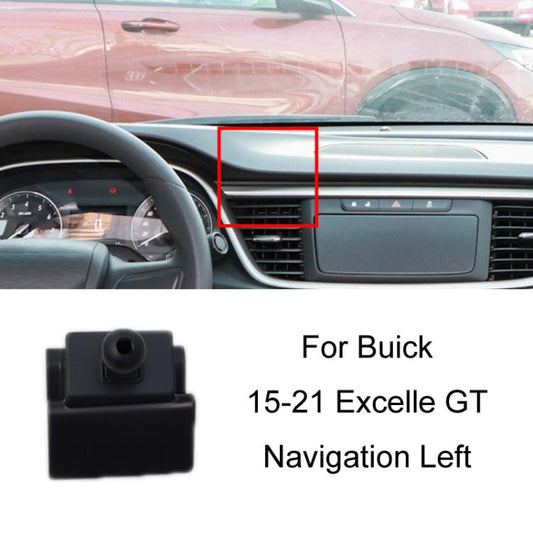 For Buick Car Special Mobile Phone Navigation Bracket Base, Model: 15-21 Excelle GT Navigation Left - Special Car Holders by buy2fix | Online Shopping UK | buy2fix