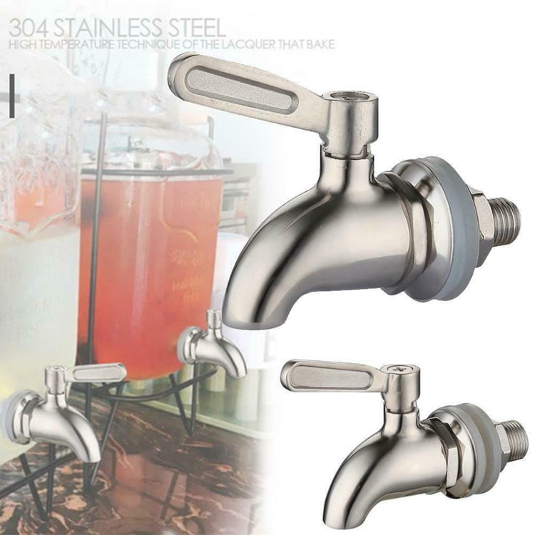 Drink Dispenser Beverage Wine Barrel Tap Spigot Stainless Steel Coffee Juice Faucet - Faucets & Accessories by buy2fix | Online Shopping UK | buy2fix