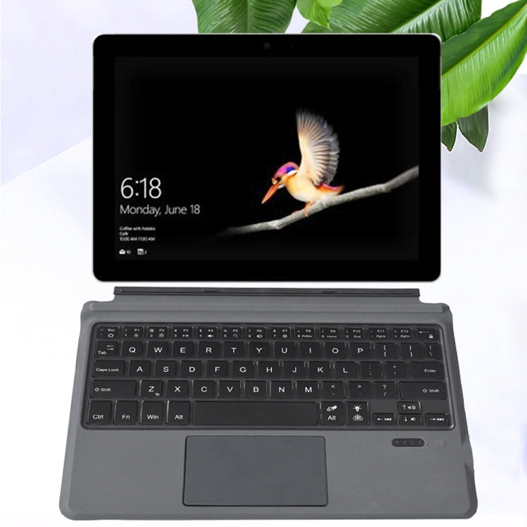 1087D Magnetic Colorful Backlight Bluetooth V3.0 Keyboard with Touchpad for Microsoft Surface GO - Others Keyboard by buy2fix | Online Shopping UK | buy2fix