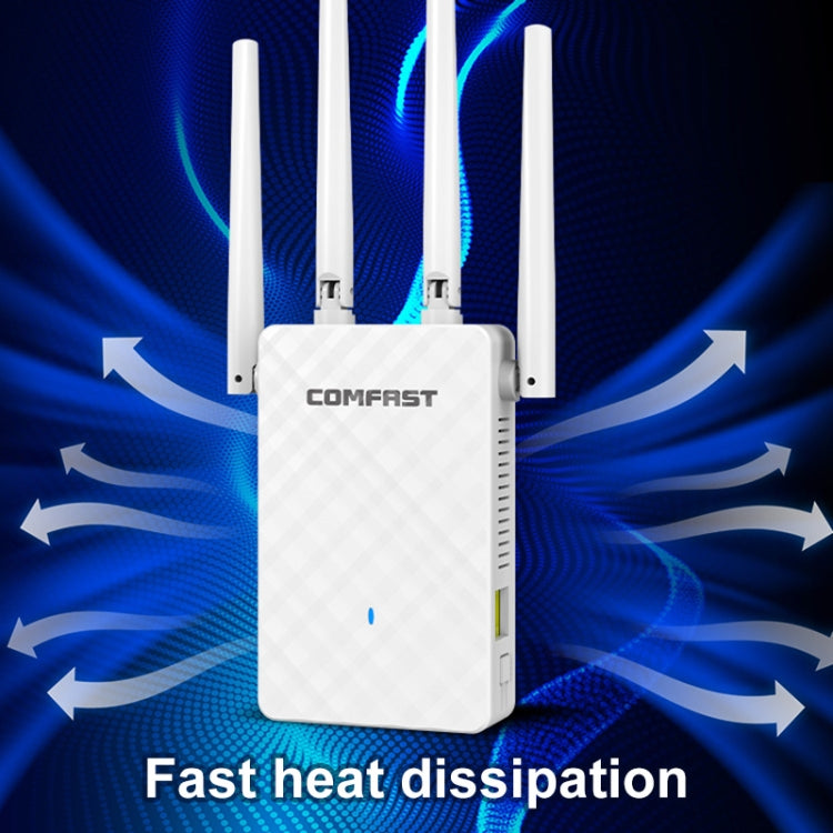 COMFAST CF-WR306S 300Mbps Wireless WiFi Signal Amplifier - Broadband Amplifiers by COMFAST | Online Shopping UK | buy2fix